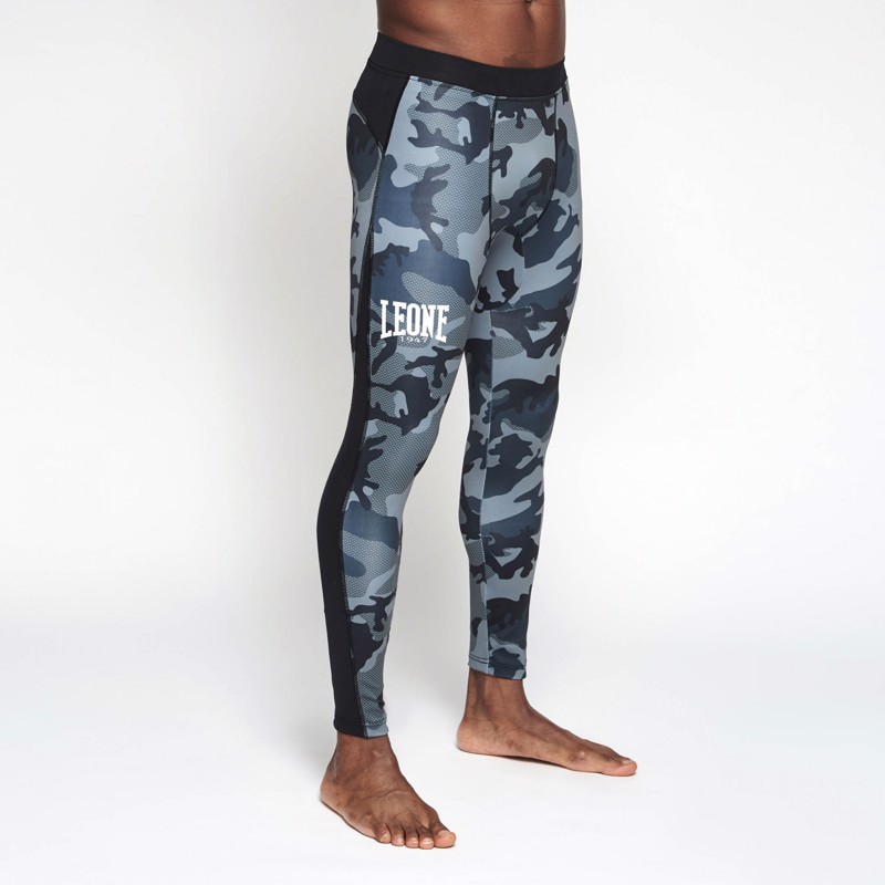 LEONE CAMO SPORT TIGHTS-GREY